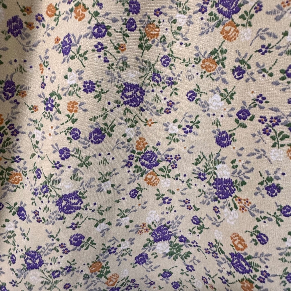 Floral Smocked Midi Dress Ruffle Tiered L Cottagecore Milkmade Prairie Feminine‎ - Picture 3 of 10